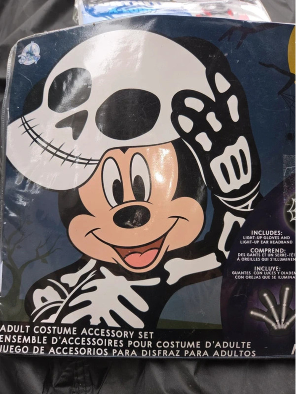 Disney Mickey light up hands and headband